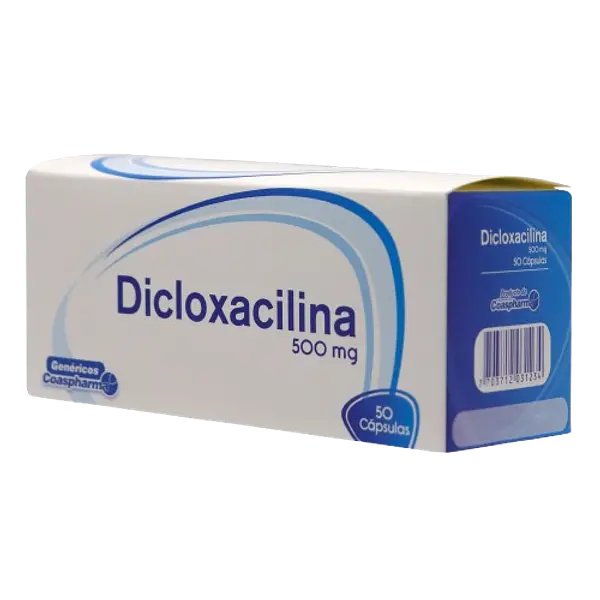 Dicloxacilina 500 Mg Cap * 50 Coaspharma