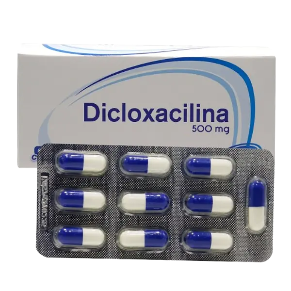 Dicloxacilina 500 Mg Cap * 50 Coaspharma