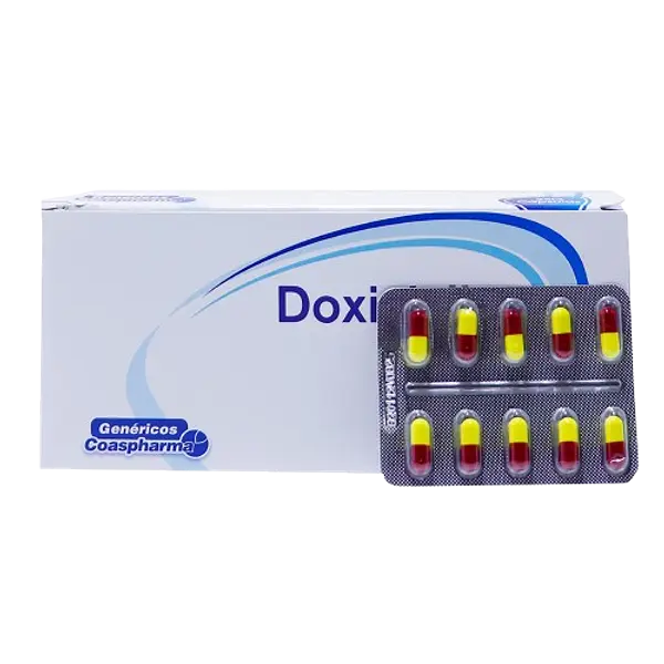 Doxiciclina 100 Mg Caja X 250 Capsulas Coaspharma