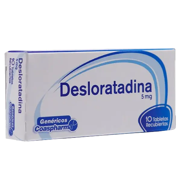 Desloratadina 5 Mg Tab * 10 Coaspharma