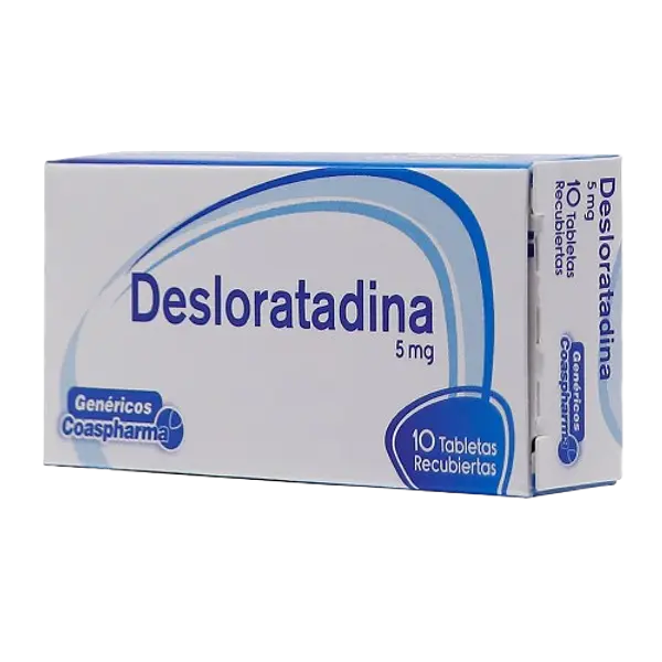 Desloratadina 5 Mg Tab * 10 Coaspharma