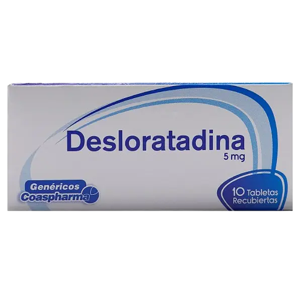 Desloratadina 5 Mg Tab * 10 Coaspharma