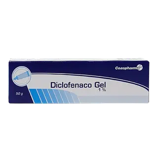 Diclofenaco 1% Gel Tubo * 50 Gr Coaspharma