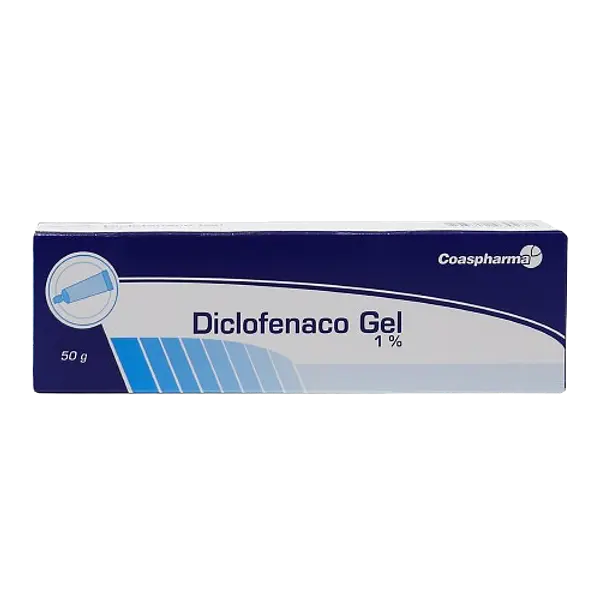 Diclofenaco 1% Gel Tubo * 50 Gr Coaspharma