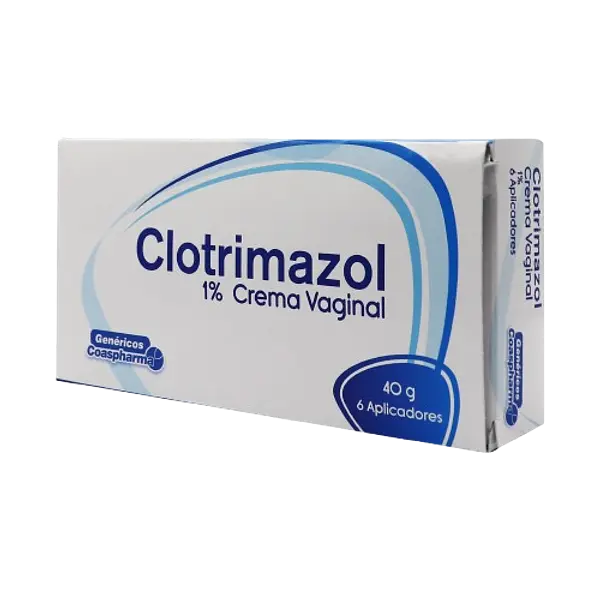 Clotrimazol 1% Crema Vaginal * 40 Gr Coaspharma
