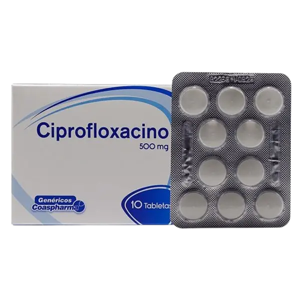 Ciprofloxacino 500mg Tab*10 Coaspharma