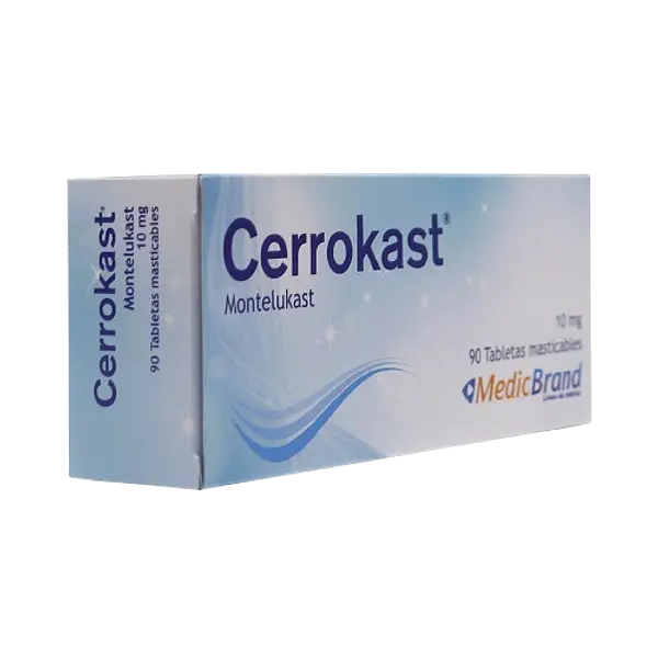 Cerrokast 10 Mg Tab Masticables * 90 Coaspharma