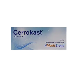 Cerrokast 10 Mg Tab Masticables * 90 Coaspharma