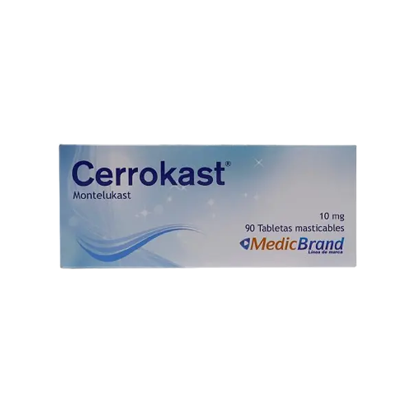 Cerrokast 10 Mg Tab Masticables * 90 Coaspharma