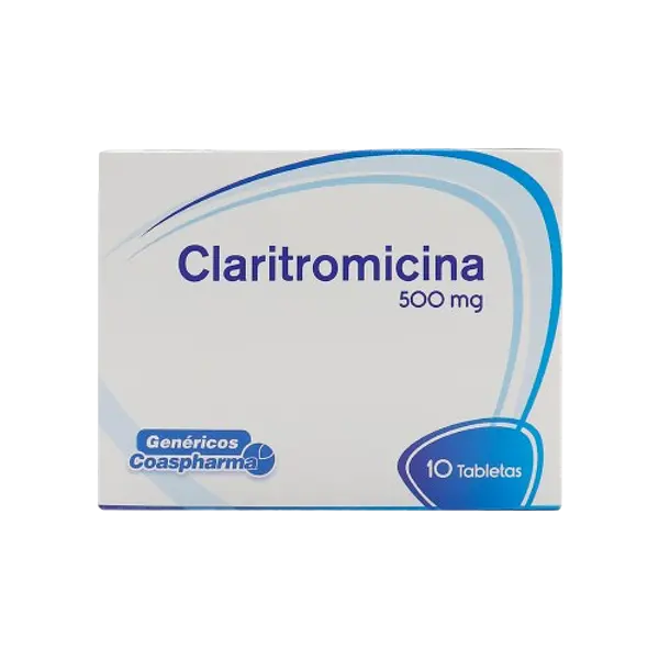 Claritromicina 500 Mg Tab * 10 Coaspharma