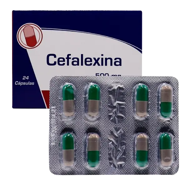 Cefalexina 500 Mg Cap * 24 Coaspharma