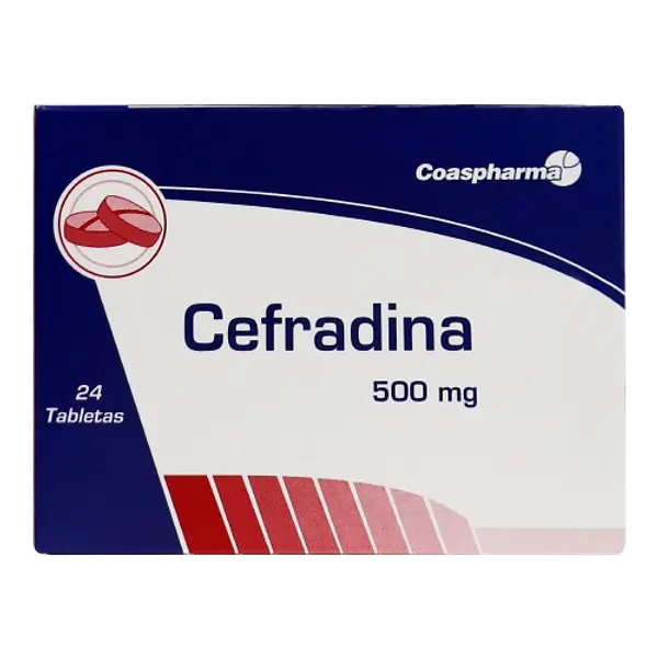 Cefradina 500 Mg Tab * 24 Coaspharma