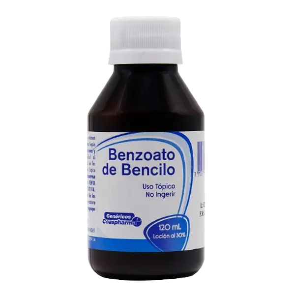 Benzoato De Benzilo 30% Locion Fco * 120 Ml Coaspharma