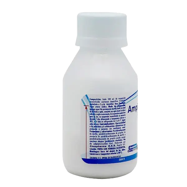 Ampicilina 250mg/5ml Polvo Fco * 60ml Coaspharma