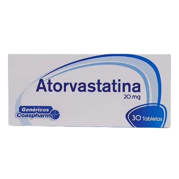 Atorvastatina 20 Mg Tab * 30 Coaspharma