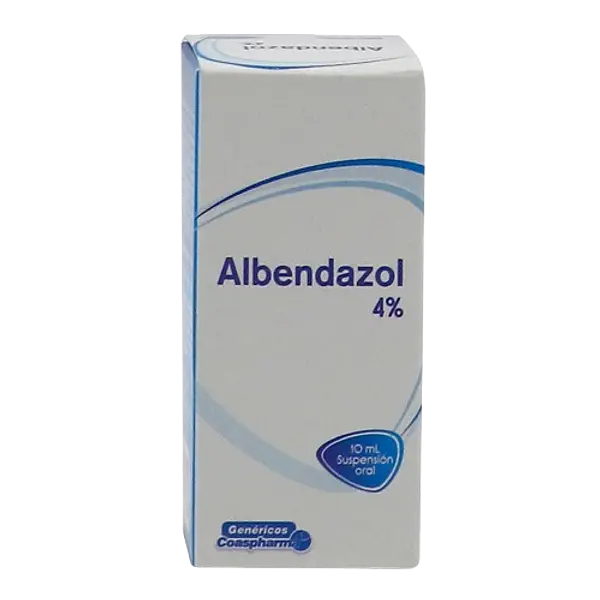 Albendazol 400mg/10ml Susp.Fco*10ml Coaspharma