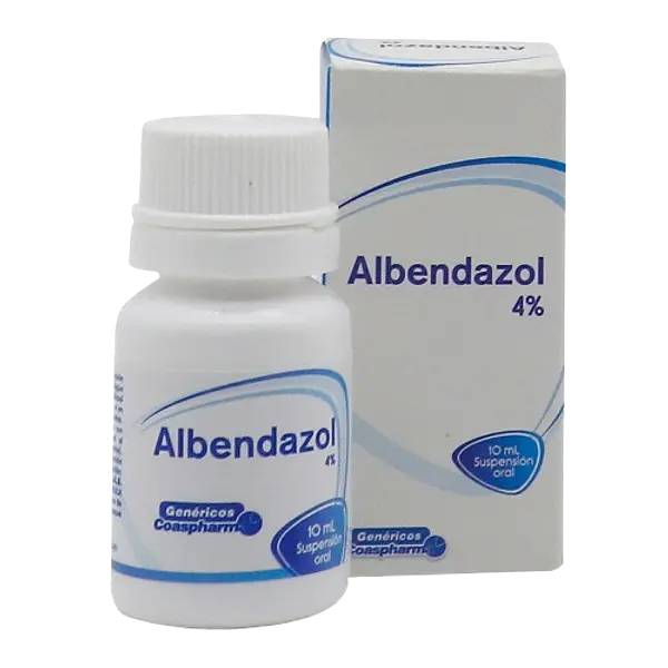 Albendazol 400mg/10ml Susp.Fco*10ml Coaspharma