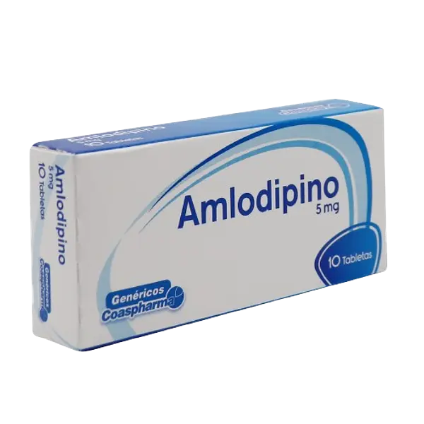 Amlodipino 5 Mg Tab * 10 Coaspharma