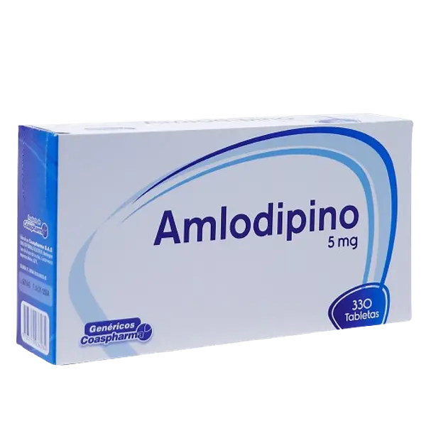 Amlodipino 5 Mg * 330 Tabletas Coaspharma