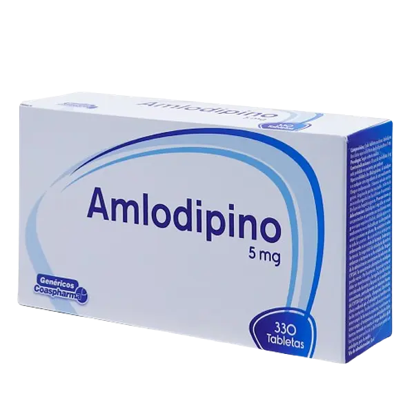 Amlodipino 5 Mg * 330 Tabletas Coaspharma