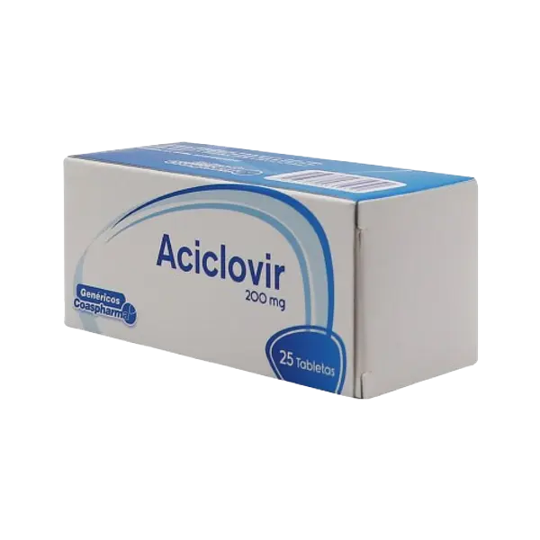 Aciclovir 200 Mg Tab * 25 Coaspharma