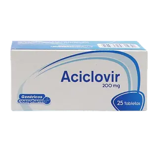 Aciclovir 200 Mg Tab * 25 Coaspharma