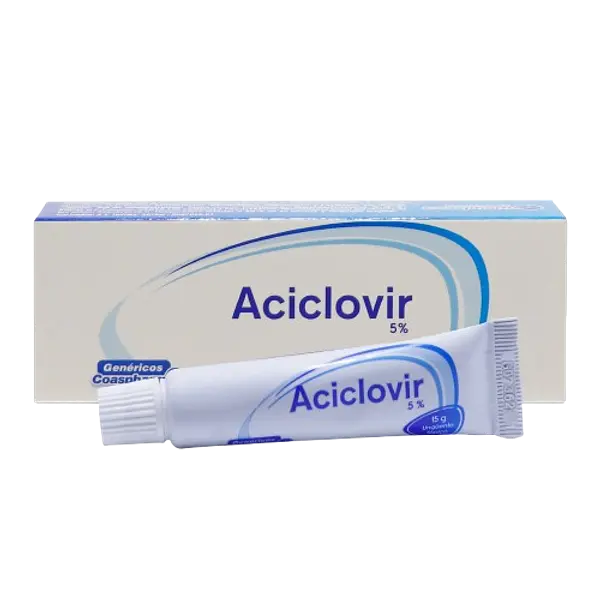 Aciclovir 5% Unguento Tubo * 15 Gr Coaspharma