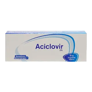 Aciclovir 5% Unguento Tubo * 15 Gr Coaspharma