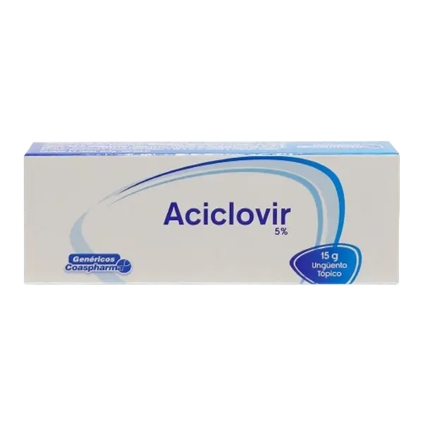 Aciclovir 5% Unguento Tubo * 15 Gr Coaspharma