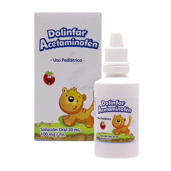 Acetaminofen 100 Mg/Ml Gotas * 30 Ml- Dolinfar