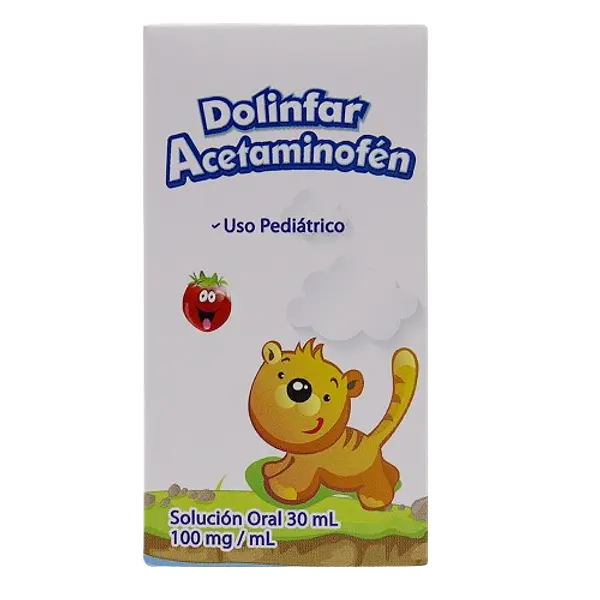 Acetaminofen 100 Mg/Ml Gotas * 30 Ml- Dolinfar