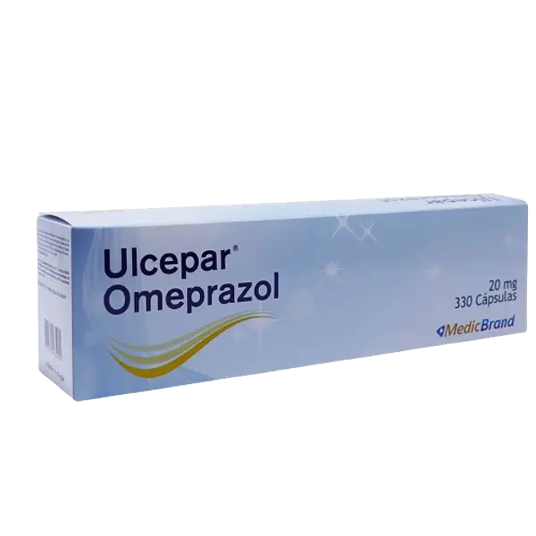Ulcepar-Omeprazol 20 Mg Cap * 330 Und Medicbrand