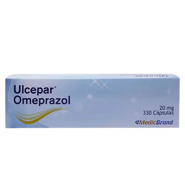 Ulcepar-Omeprazol 20 Mg Cap * 330 Und Medicbrand