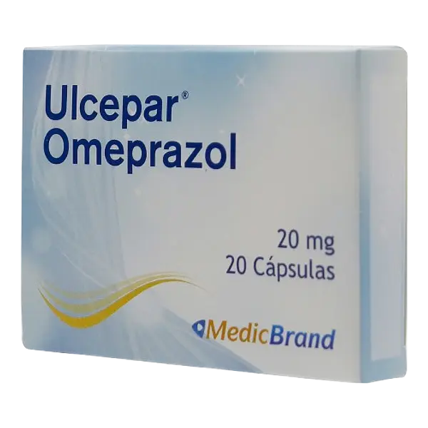Ulcepar-Omeprazol 20 Mg Cap * 20 Medicbrand