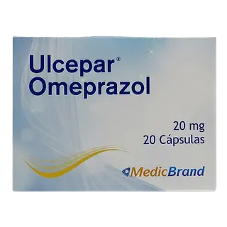 Ulcepar-Omeprazol 20 Mg Cap * 20 Medicbrand