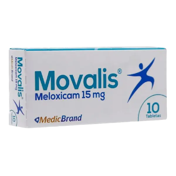 Movalis Meloxicam 15 Mg Caja *10 Medicbrand
