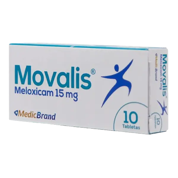 Movalis Meloxicam 15 Mg Caja *10 Medicbrand