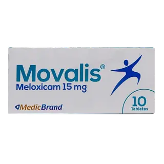 Movalis Meloxicam 15 Mg Caja *10 Medicbrand