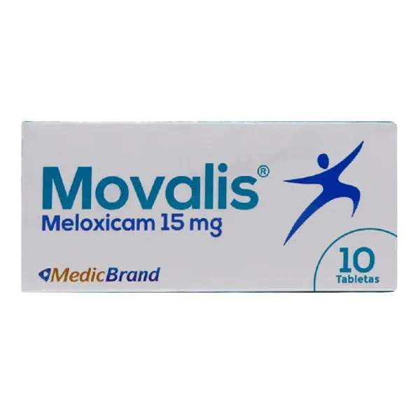 Movalis Meloxicam 15 Mg Caja *10 Medicbrand
