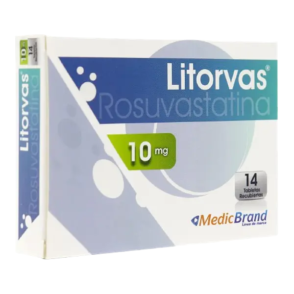 Litorvas 10mg Caja*14 Tb Medicbrand