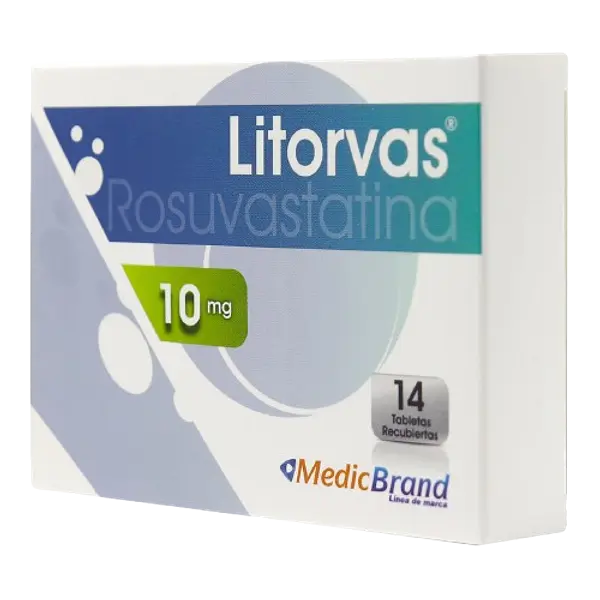 Litorvas 10mg Caja*14 Tb Medicbrand