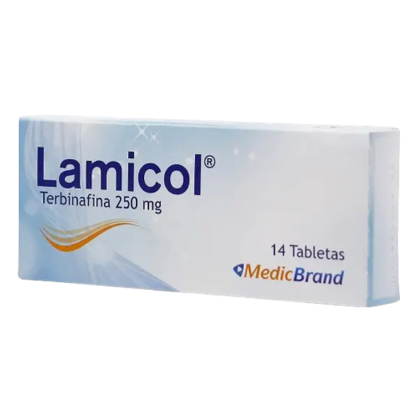 Lamicol 250 Mg Caja *14 Tab Medicbrand