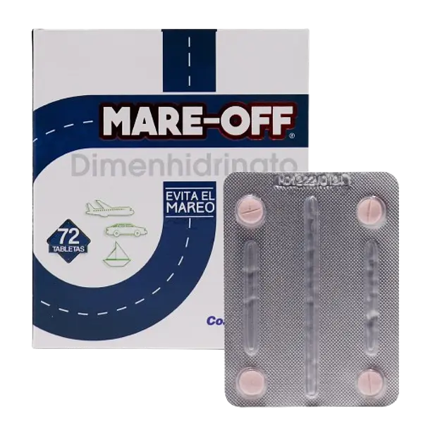 Mareoff 50mg Tab Caja *72 Medicbrand