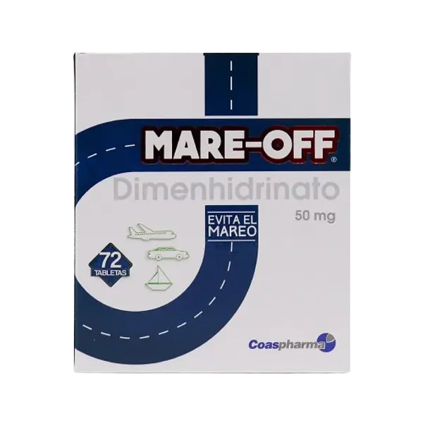 Mareoff 50mg Tab Caja *72 Medicbrand