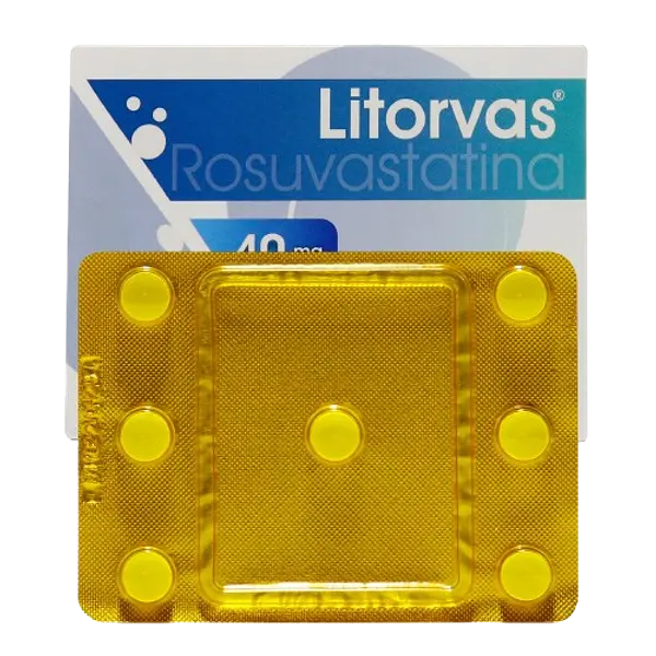 Litorvas 40mg Caja*14 Tb Medicbrand