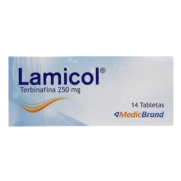 Lamicol 250 Mg Caja *14 Tab Medicbrand