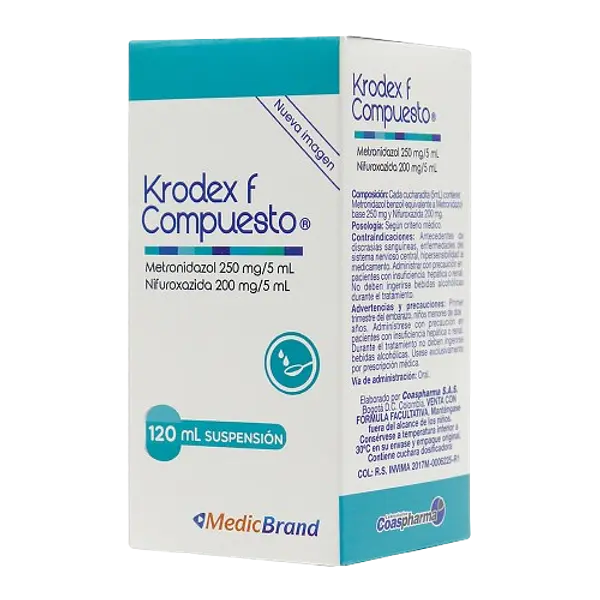 Krodex F Compuesto Susp Fco X 120 Ml Medicbrand