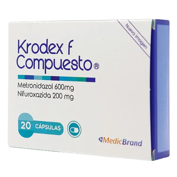 Krodex F Compuesto Cap * 20 Medicbrand