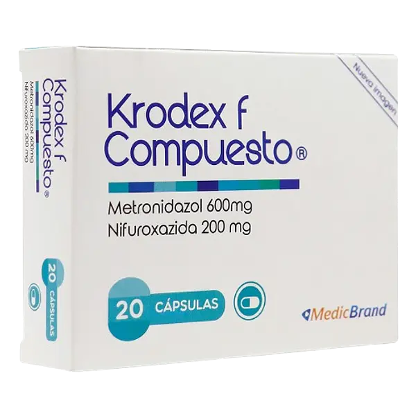 Krodex F Compuesto Cap * 20 Medicbrand