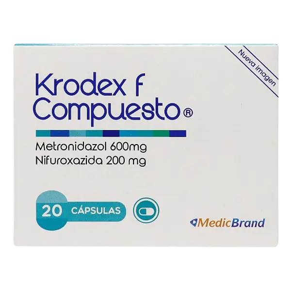 Krodex F Compuesto Cap * 20 Medicbrand
